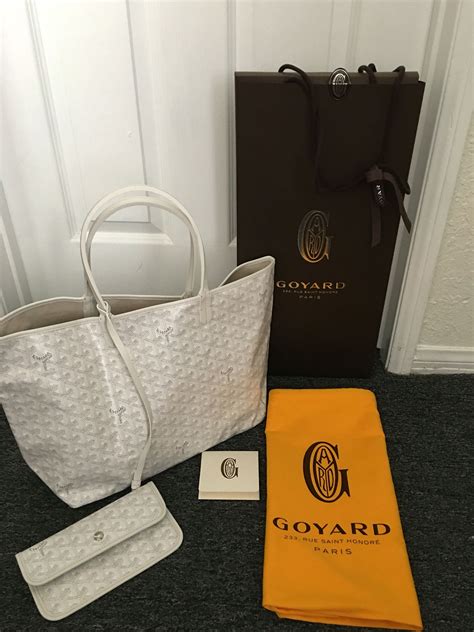 celebrity white goyard tote|rachel goyard bags.